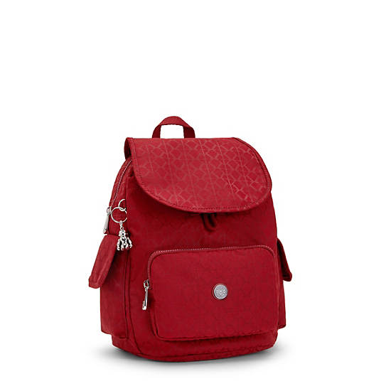 Plecaki Kipling City Pack Small Klasyczne Czerwone | PL 1717VR